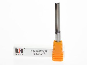 Zweischneider gerade - 6x6x32 mm