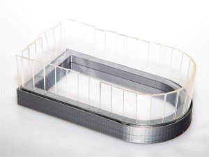 Absaugschuh mit PVC Lamellen